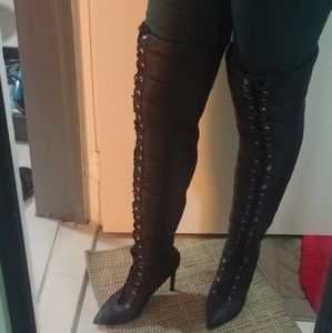 Thigh high boots